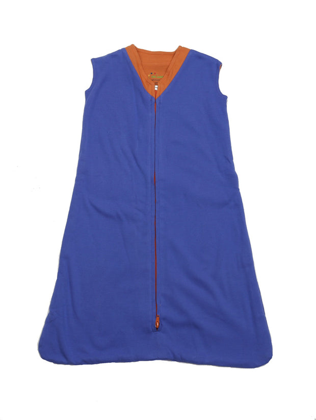 Orange/Blue Organic Wearable Blanket
