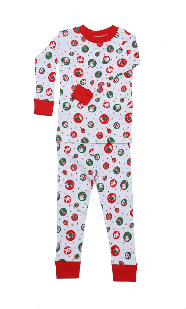 Retro Christmas Organic Pajamas