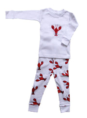 Lobster Applique Organic Pajamas