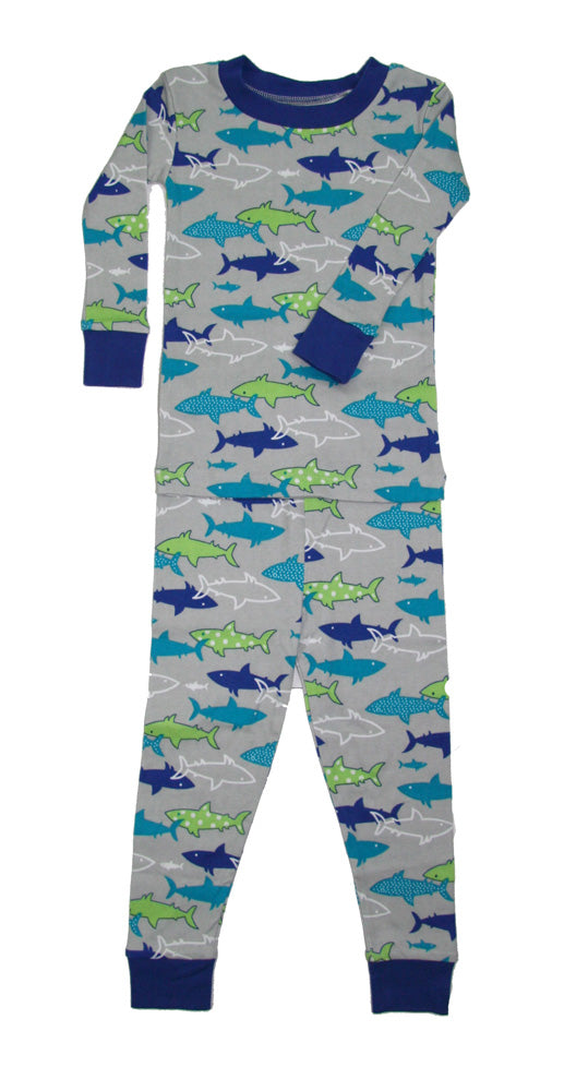 Sharks Organic Cotton Pajamas