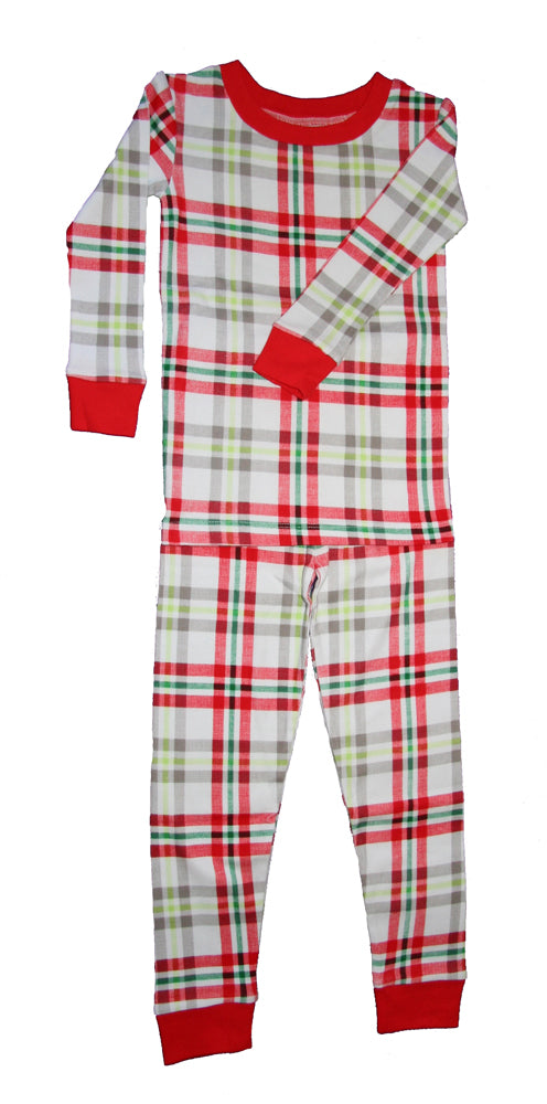 Winter Plaid Organic Pajamas