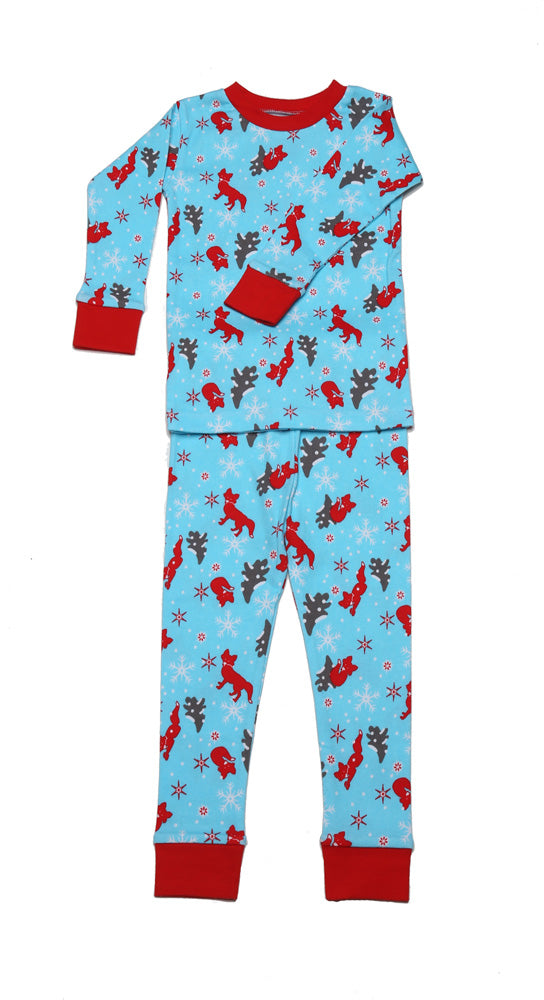 Winter Fox Organic Pajamas
